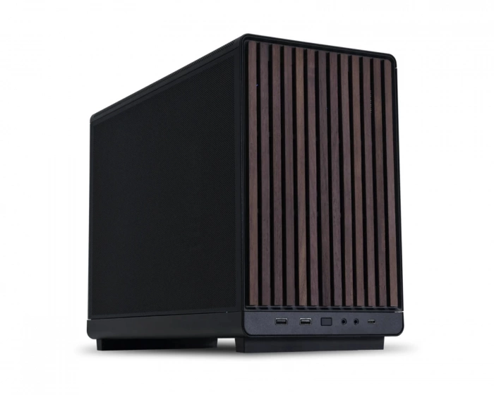 Lian Li A3- mATX-WD Chassi - Black/Walnut