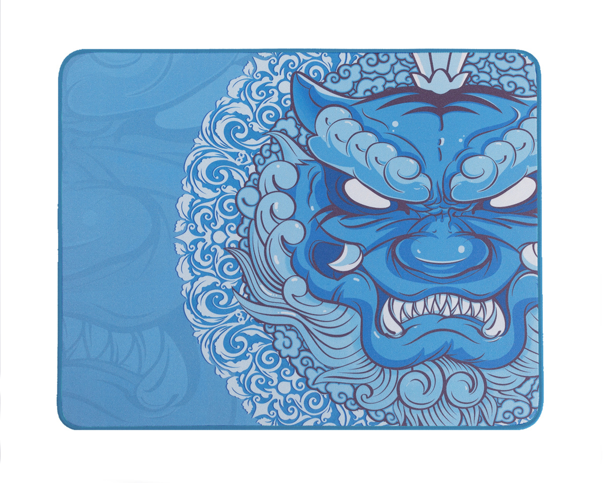 blue gaming mousepad