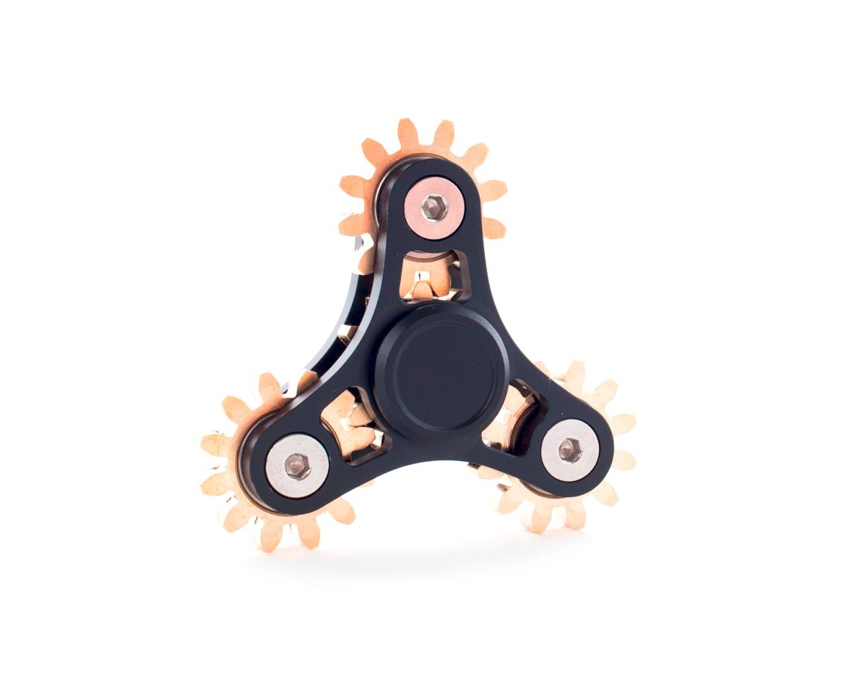 rolling fidget spinner