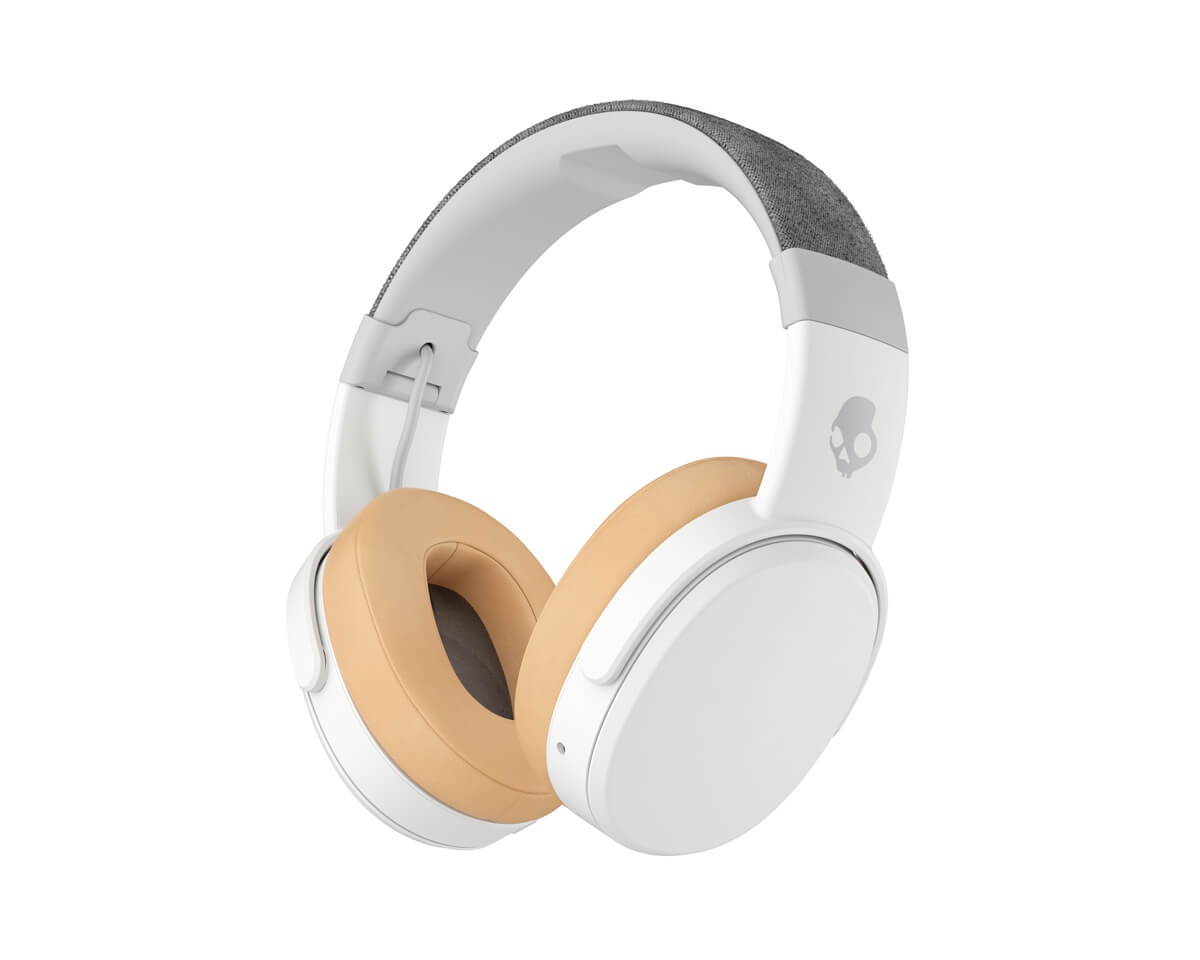 Skullcandy Crusher Over-Ear Wireless Headphones White - MaxGaming.com