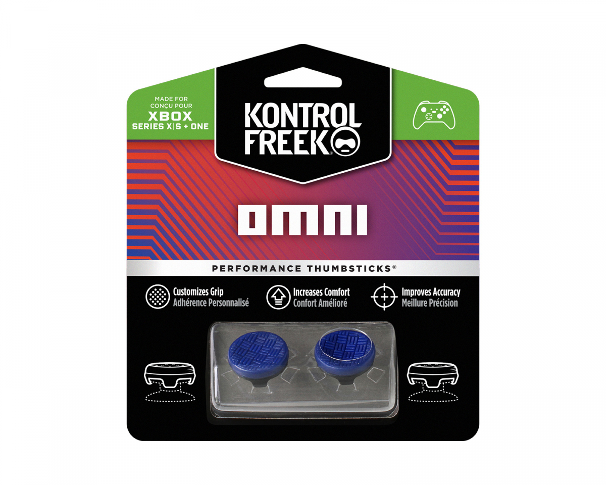  KontrolFreek FPS Freek Galaxy Black for Playstation 4 (PS4) and  Playstation 5 (PS5), Performance Thumbsticks, 1 High-Rise, 1 Mid-Rise