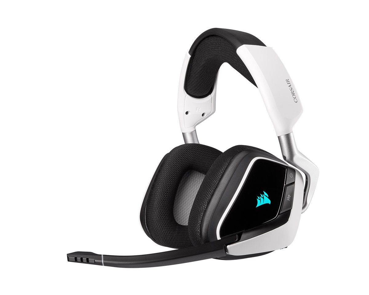 Corsair VOID RGB ELITE Wireless Premium Gaming Headset 7.1 White