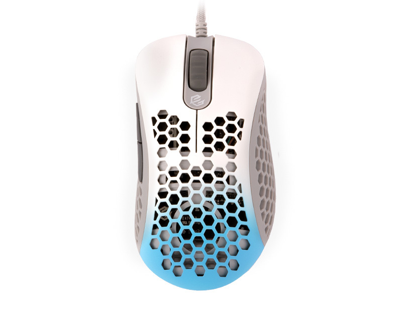 gaming mouse white and blue