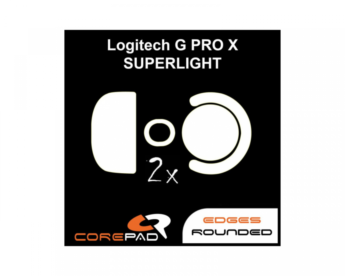 corepad skatez v2 logitech g pro x superlight wireless