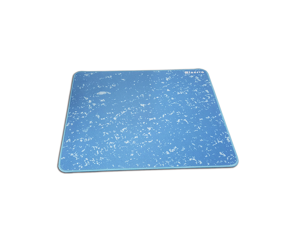 blue gaming mouse pad