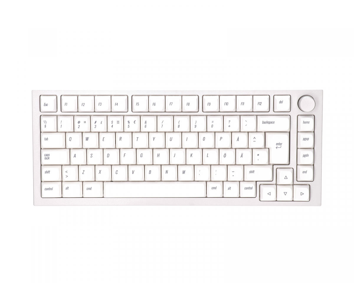 KeyKraft TYPING Lvl 100 (WHITE) Keycap Set