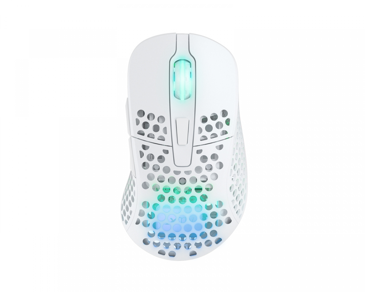 Xtrfy M42 Wireless RGB Gaming Mouse - White - MaxGaming.com
