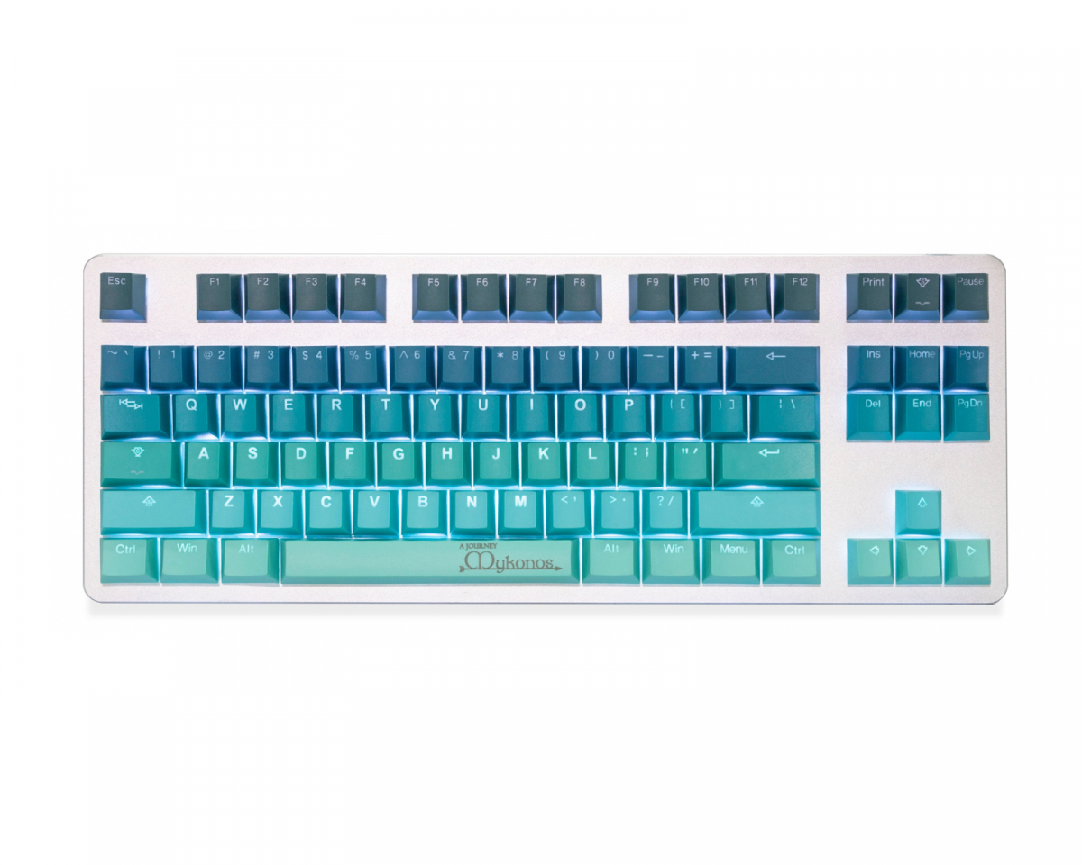 teal pbt keycaps