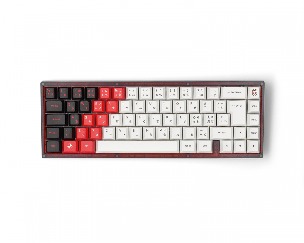 iso nordic keycap set