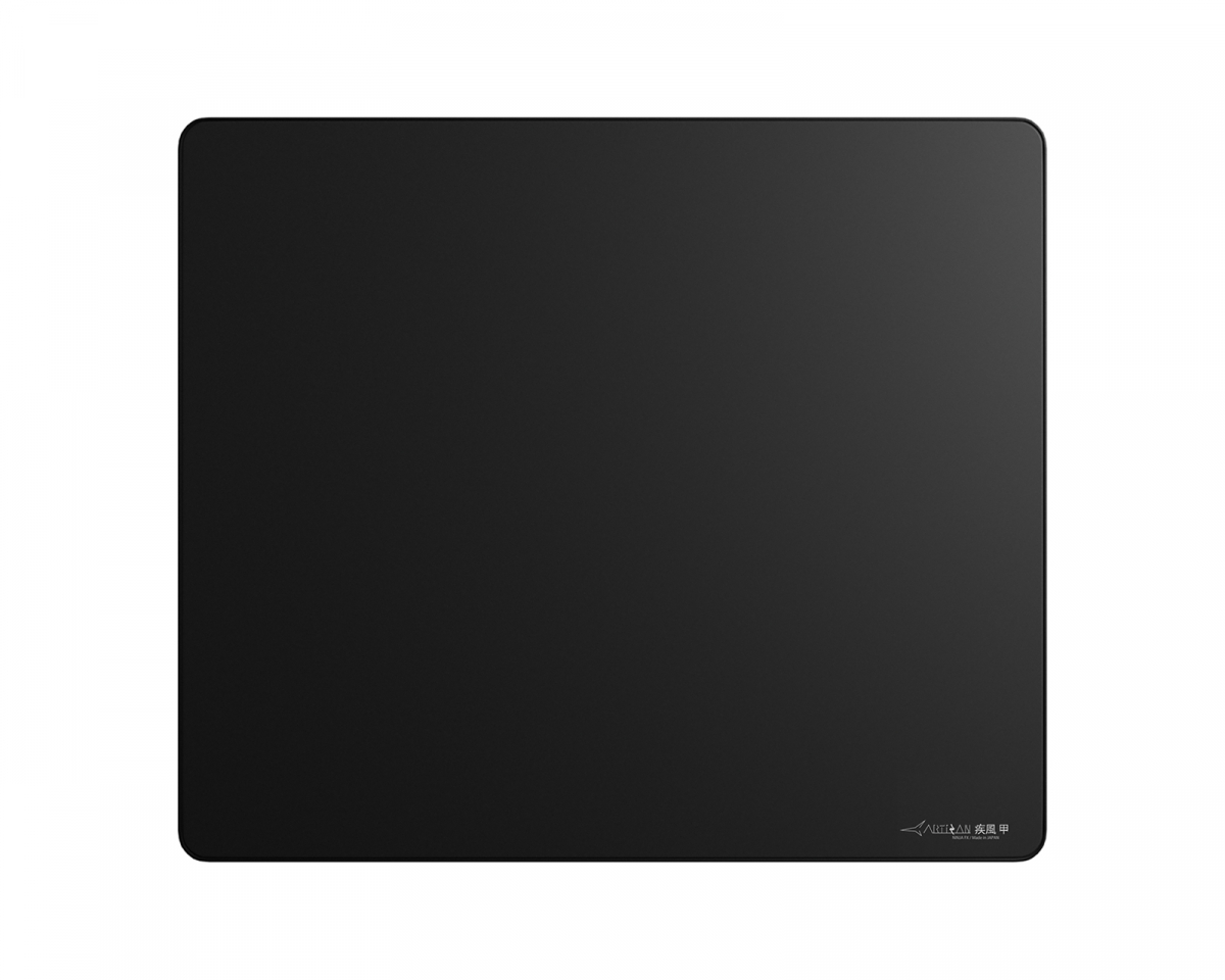 Superglide Glass Mousepad - L - Black - MaxGaming.com