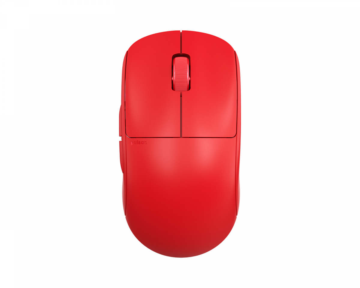 Pulsar X2 Wireless Gaming Mouse - Red - MaxGaming.com