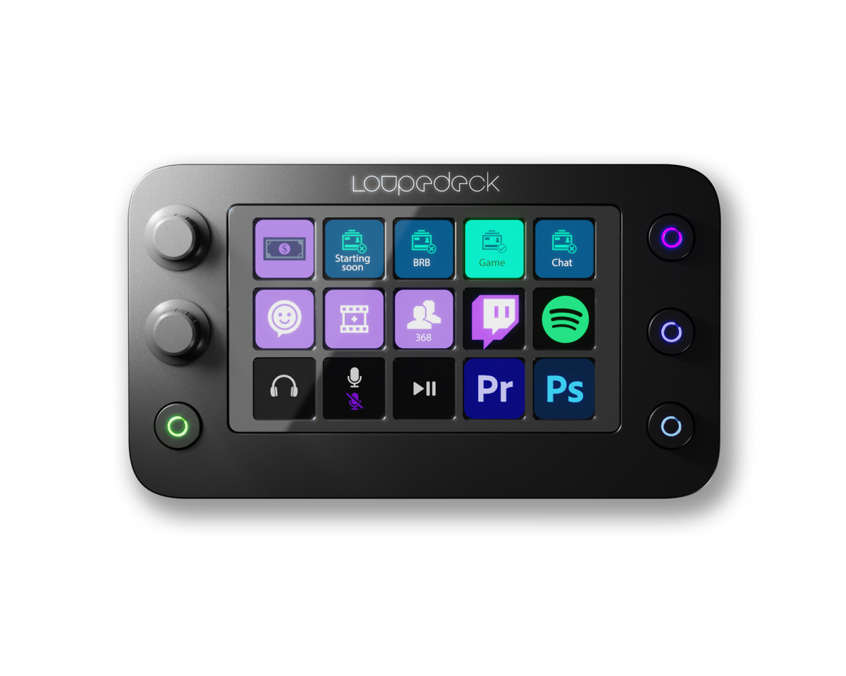 loupedeck live 左手デバイス stream deck