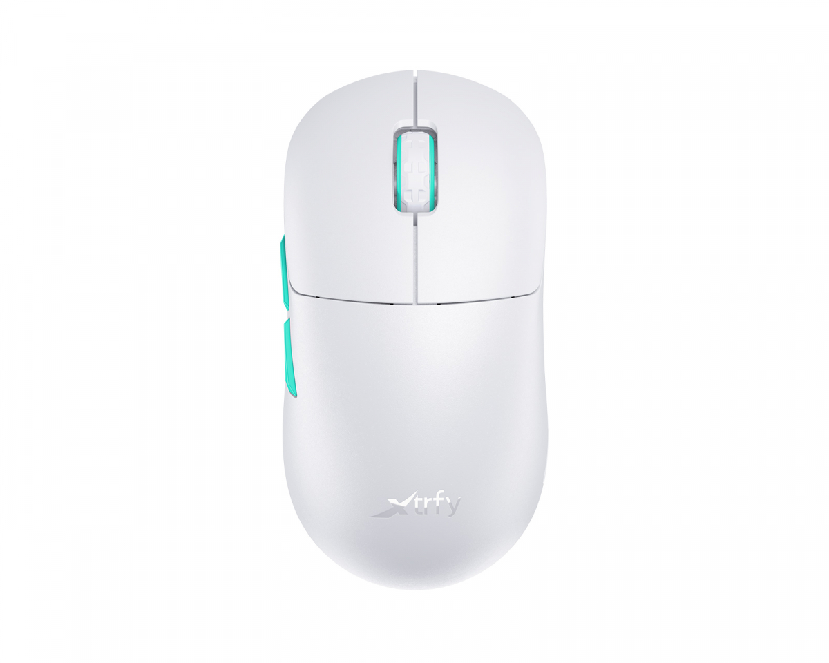 Xtrfy M8 Wireless Ultra-Light Gaming Mouse - White - MaxGaming.com