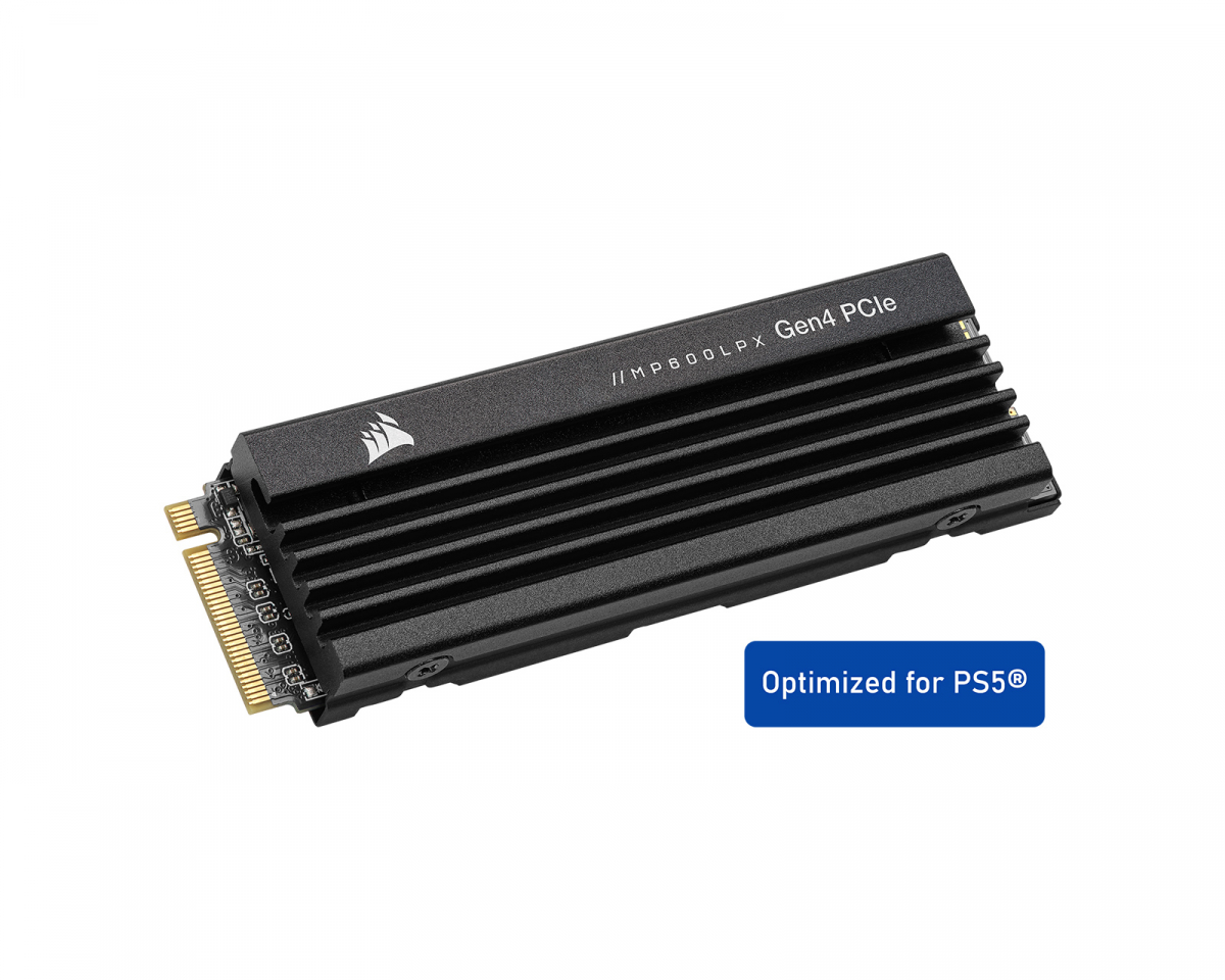 Corsair MP600 PRO LPX PCIe Gen4 x4 NVMe M.2 SSD for PS5/PC - 1TB