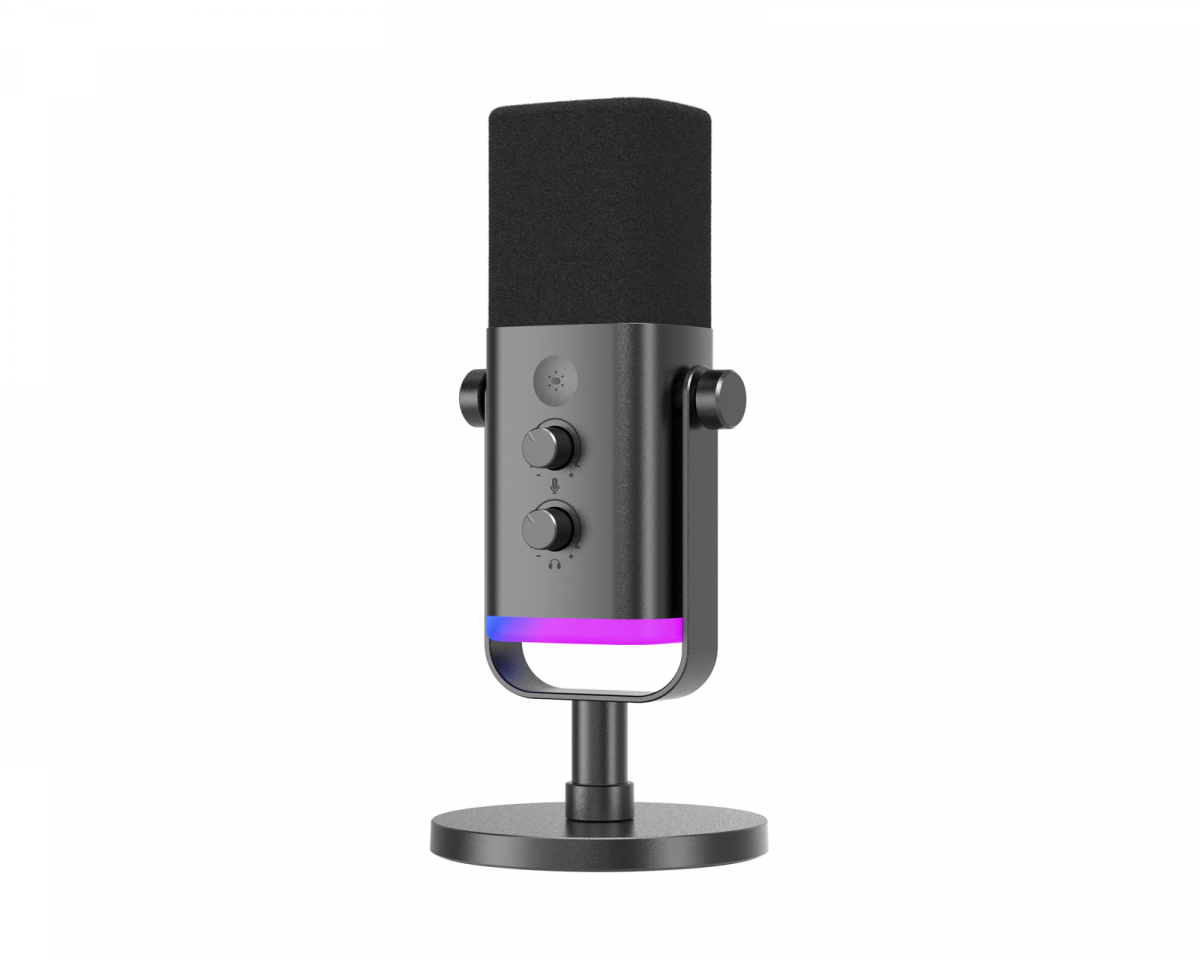 Fifine T688 Microphone Bundle - K688 USB/XLR Microphone - Dynamic Mic -  Black