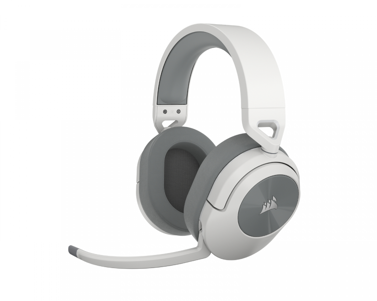 Corsair HS65 Surround Gaming Headset - White - MaxGaming.com