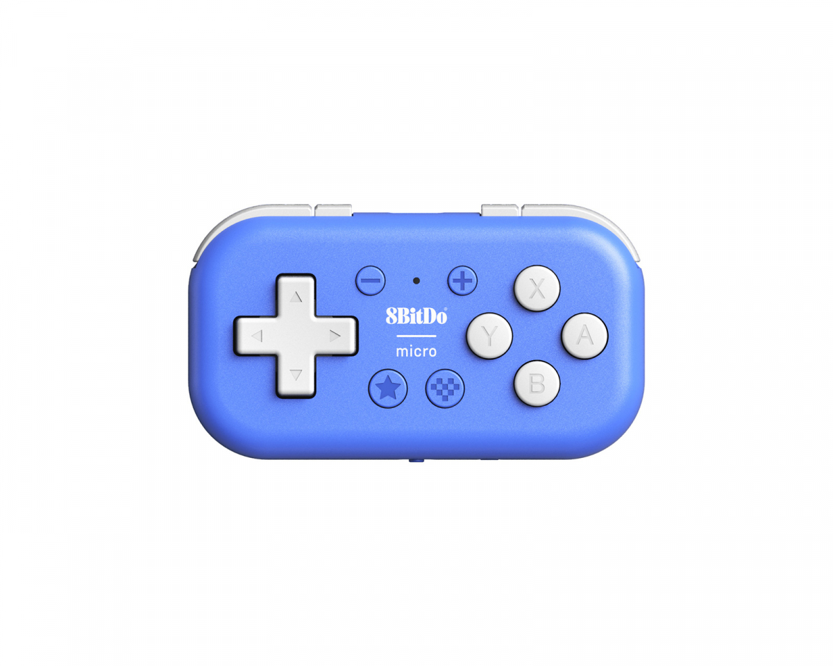 8Bitdo Micro Bluetooth Gamepad - Blue - MaxGaming.com