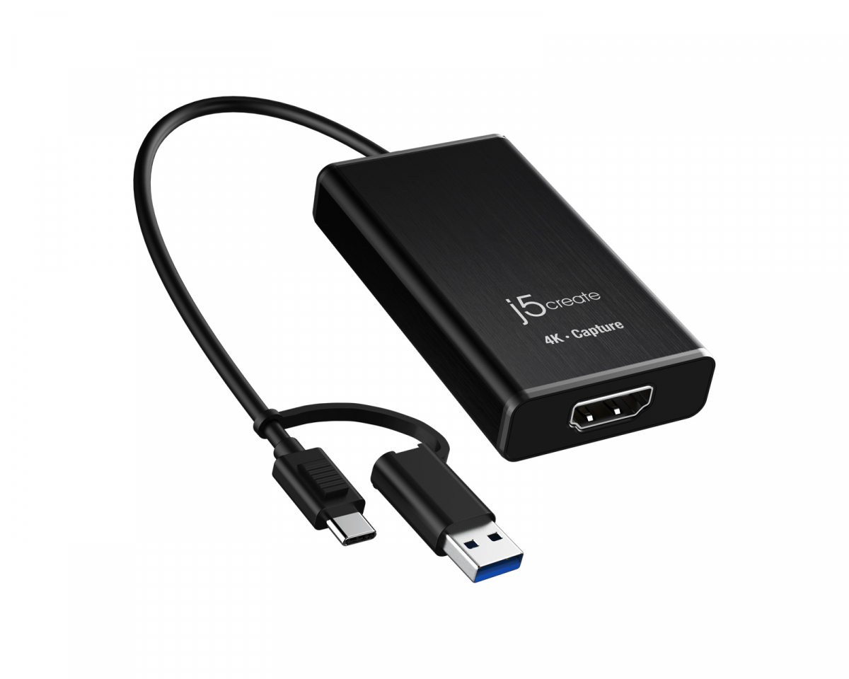 Capturadora de video 4K y hub USB-C - JVA01 - MaxiTec