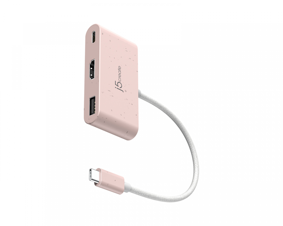 j5create USB-C to HDMI 4K and USB Type A with 90W Power Delivery