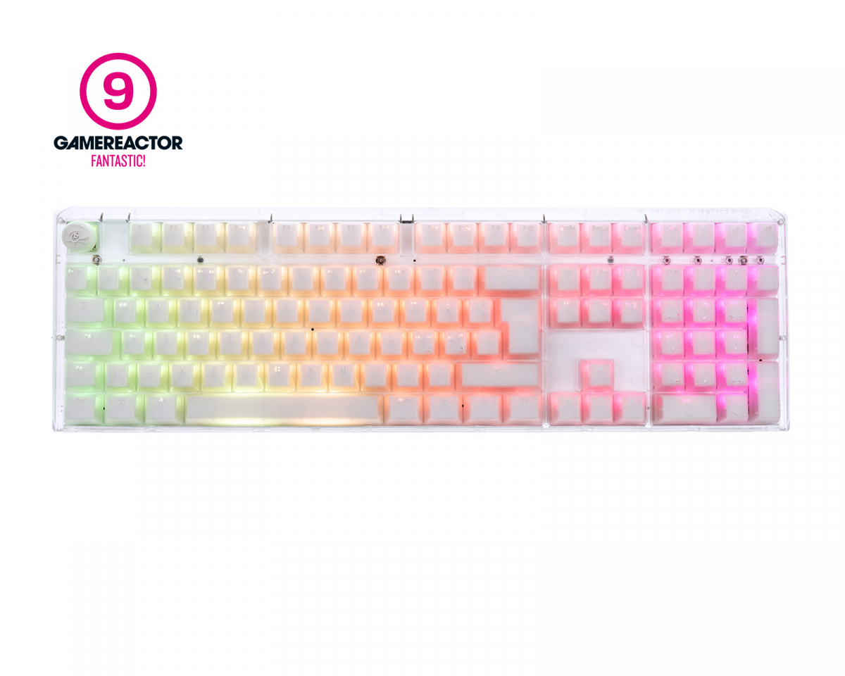 Razer BlackWidow V4 75% White Wired Keyboard (Orange / KR)