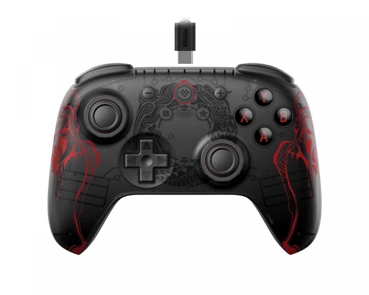 8Bitdo Ultimate 2C Wired Controller Hall Effect - Black Myth Wukong ...