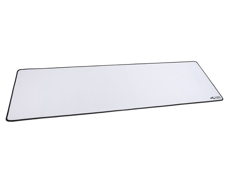 white steelseries mouse pad