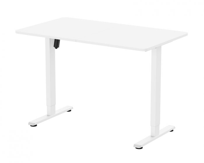 MaxMount Height Adjustable Standing Desk (1200X700) - White