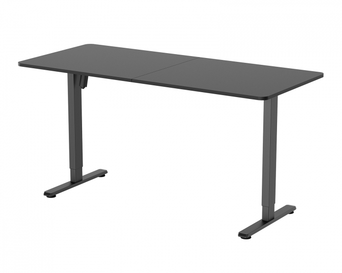 MaxMount Height Adjustable Standing Desk (1600X700) - Black