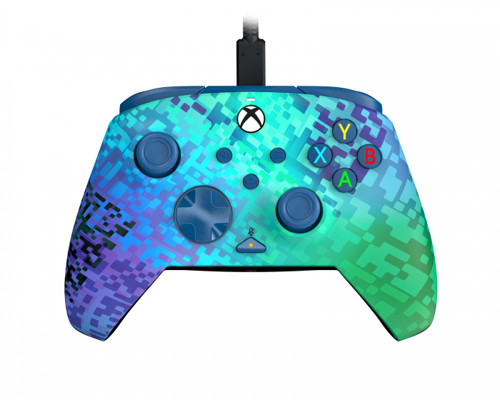 PDP Rematch Wired Controller (Xbox Series/Xbox One/PC) - Glitch Green