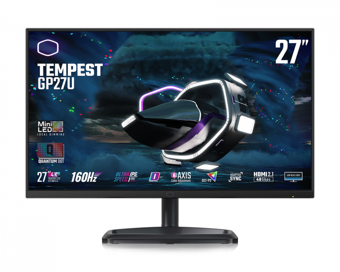 Cooler Master Tempest GP27U 27” 4K IPS 160Hz Mini LED Gaming Monitor