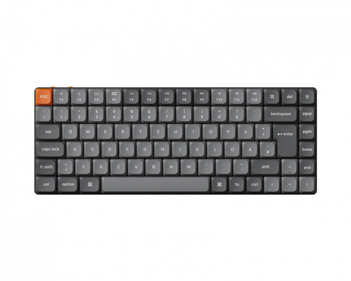 Keychron K3 Max Low Profile Hotswap Wireless Mechanical Keyboard [Gateron Red] - ISO-DE