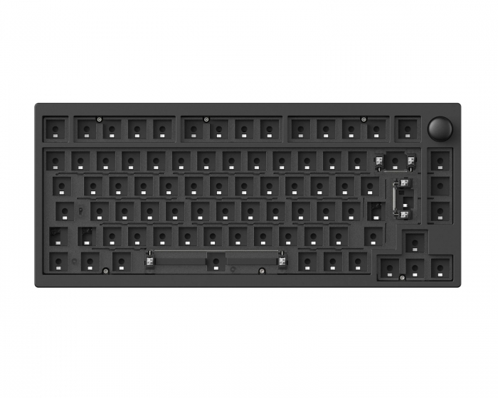 Lemokey P1 QMK 75% RGB ISO Wireless Barebone - Carbon Black