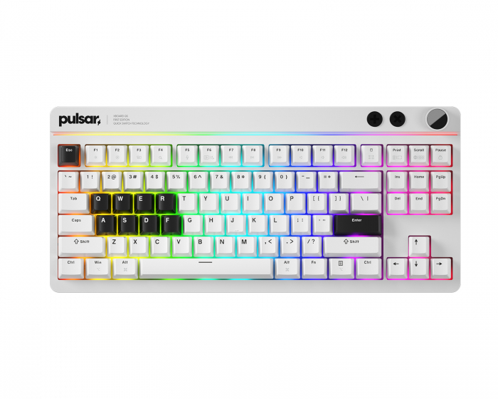 Pulsar Xboard QS First Edition Mechanical Keyboard - White