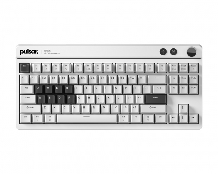 Pulsar Xboard QS First Edition Mechanical Keyboard - White