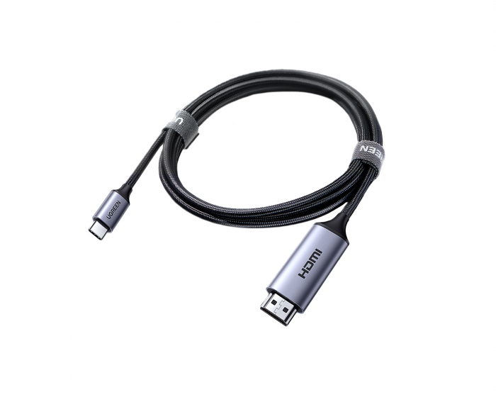 UGREEN USB-C to HDMI Aluminum Cable 4K@60Hz - 1.5 m - Gray/Black