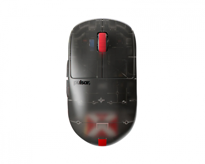 Pulsar X2-H High Hump Wireless Gaming Mouse - Mini - Clear Black - Limited Edition