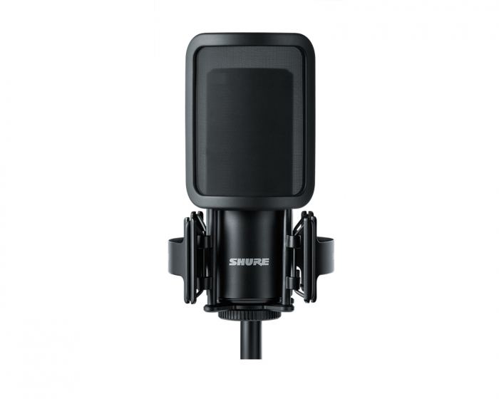 Shure SM4-K-KIT Microphone Kit with Shockmount - Black