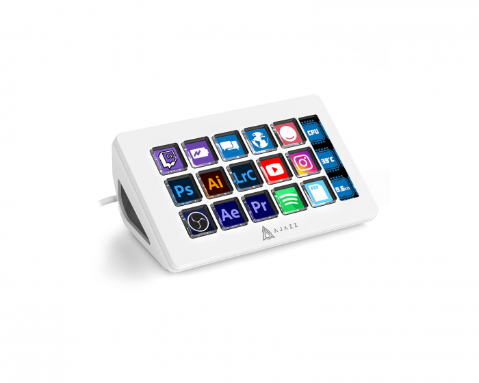 Ajazz AKP153 Stream Deck - White