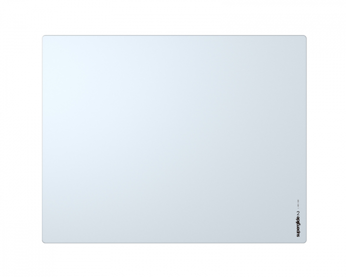 Superglide Glass Mousepad v2 - L - White