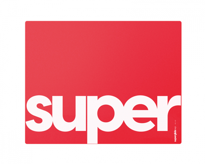 Superglide Glass Mousepad v2 - L - Red