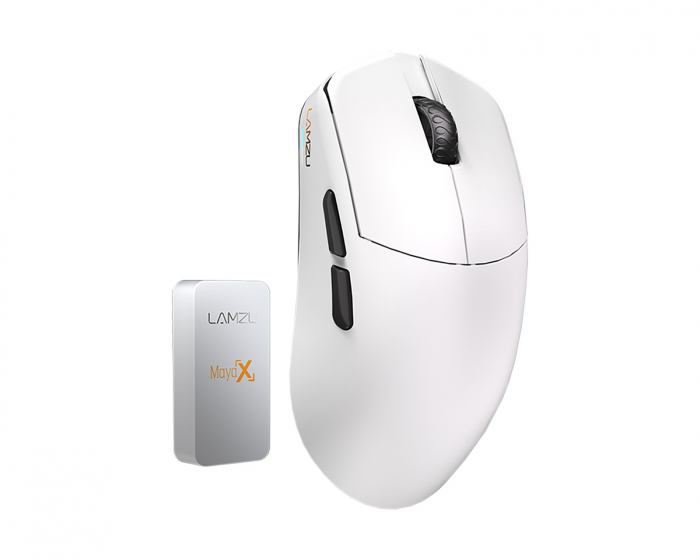 Lamzu MAYA X Wireless Gaming Mouse - White