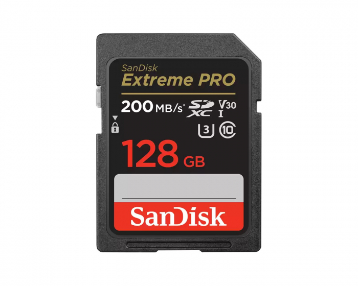 SanDisk Extreme PRO SDXC Card - 128GB