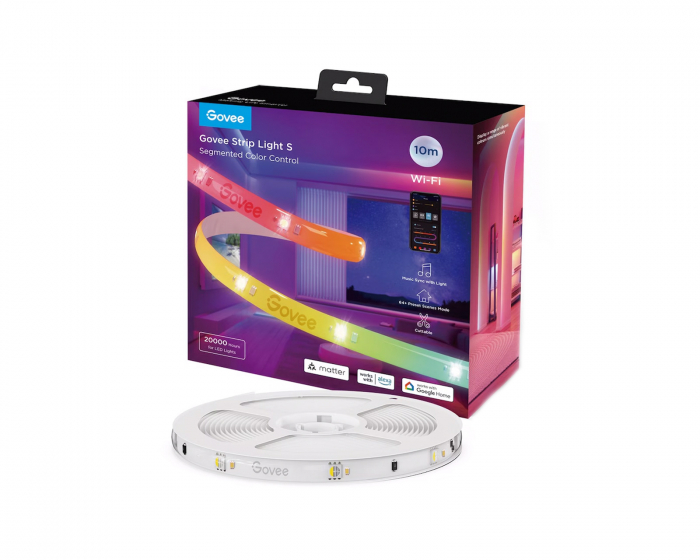 Govee RGBIC Wi-Fi LED Lightstrip - 10m