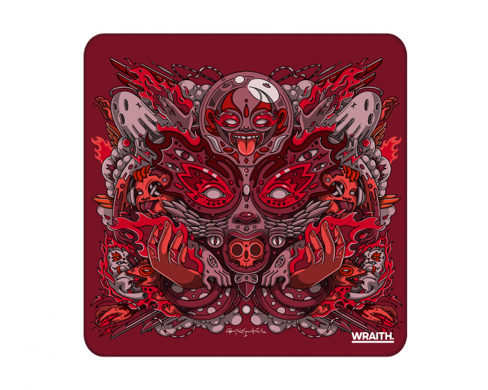 Wraith Spirit of Aim Pro Mousepad - Hybrid - Red