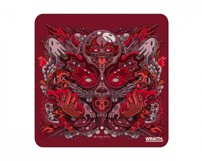 Wraith Spirit of Aim Pro Mousepad - Speed - Red