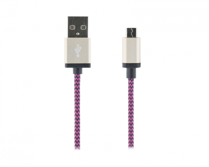 STREETZ USB-A to USB Micro-B - 1m - Purple