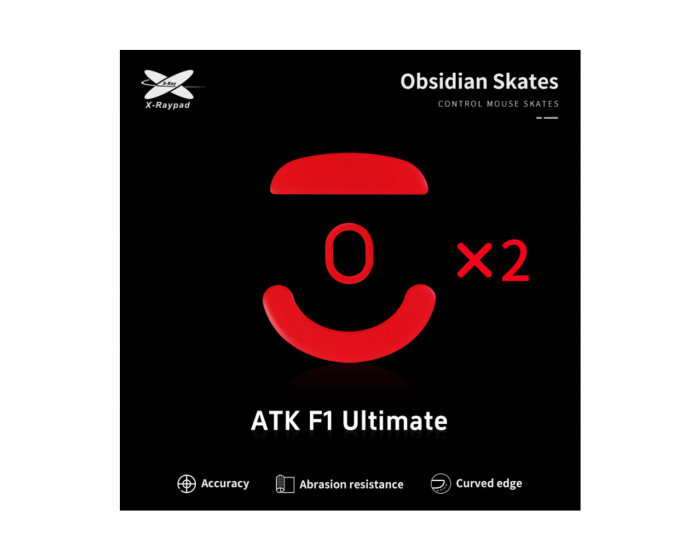 X-raypad Obsidian Mouse Skates for ATK Blazing Sky F1 Ultimate