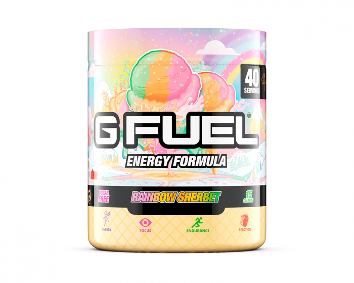 G FUEL Rainbow Sherbet - 40 Servings