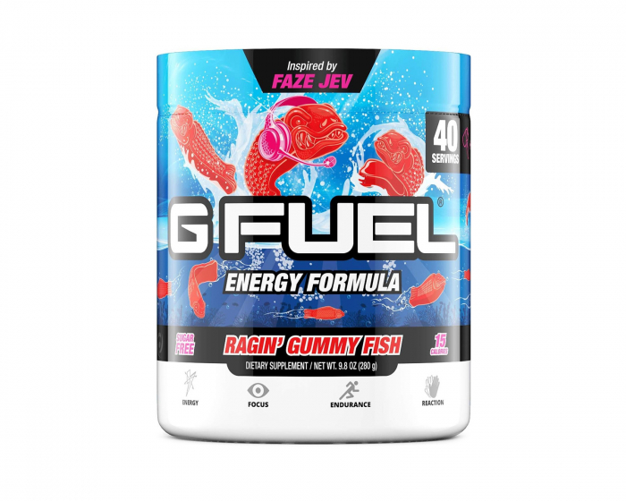 G FUEL Ragin' Gummy Fish Remastered - 40 Servings