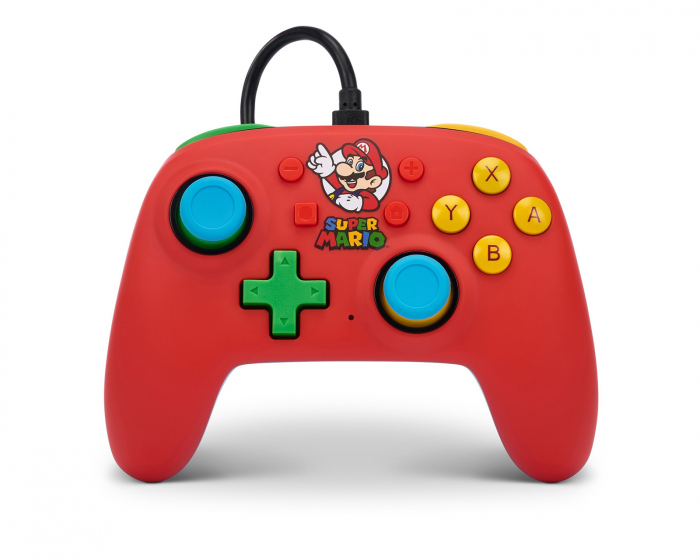 PowerA Nano Wired Controller for Nintendo Switch - Mario Medley